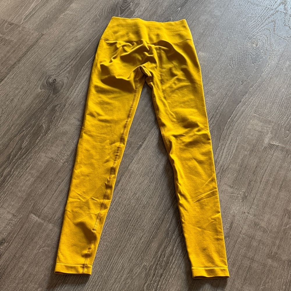 Alphalete Yellow Leggings